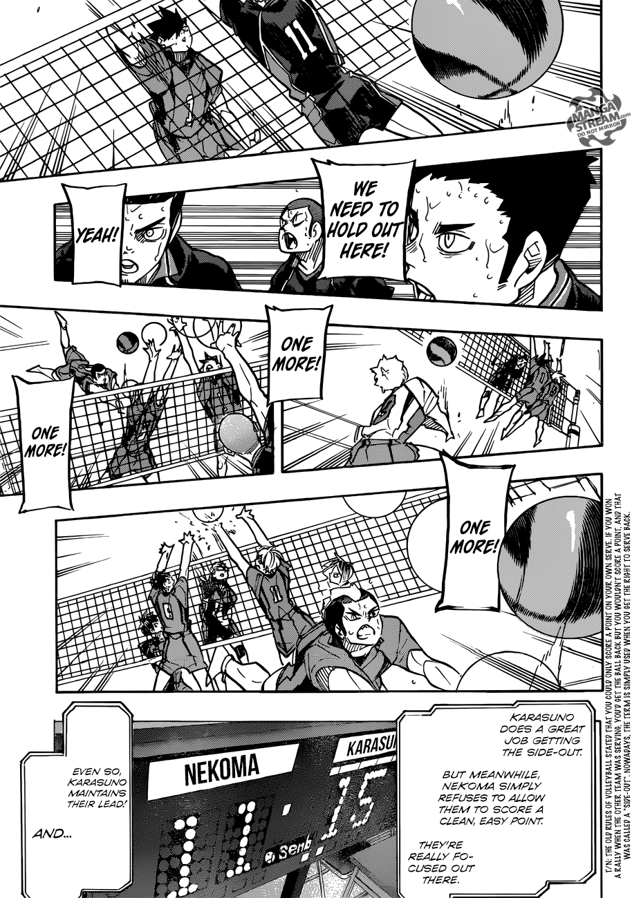 Haikyuu!! chapter 309 page 15