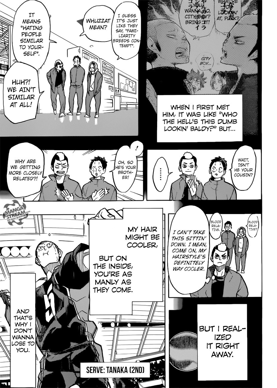 Haikyuu!! chapter 309 page 8