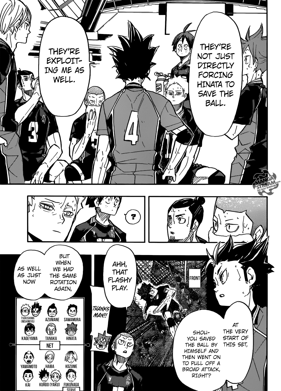 Haikyuu!! chapter 310 page 12