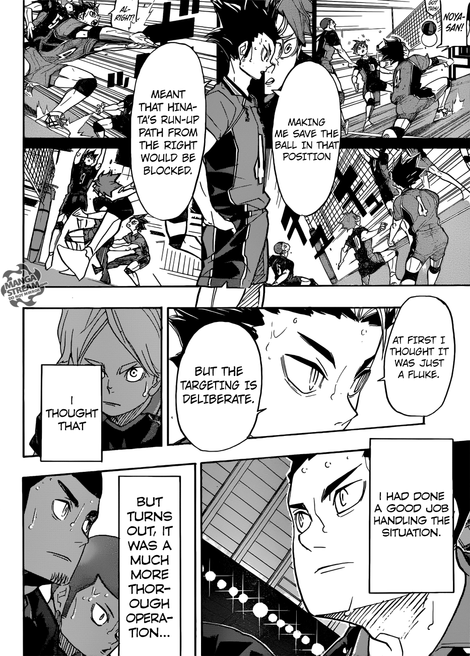 Haikyuu!! chapter 310 page 13