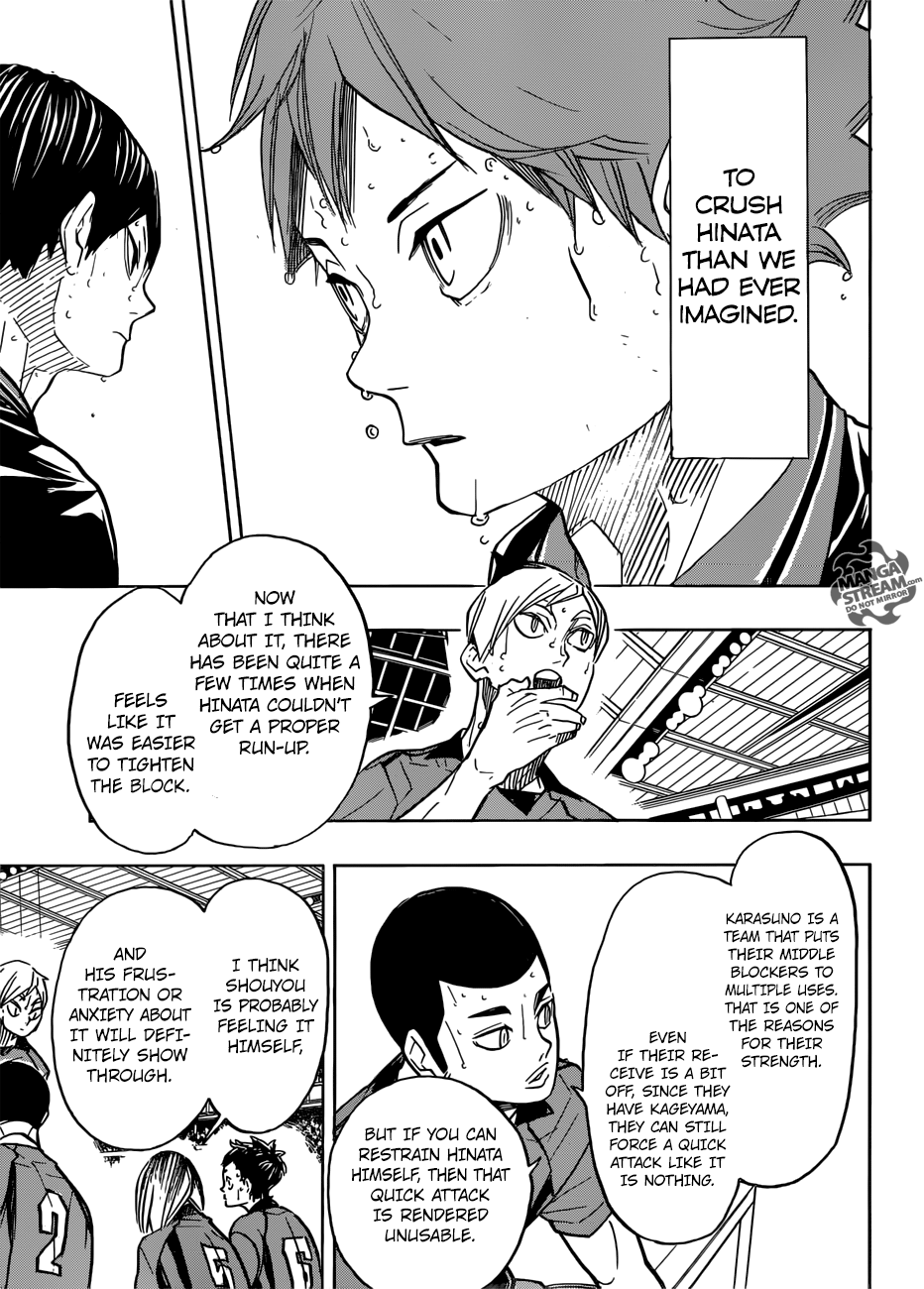 Haikyuu!! chapter 310 page 14