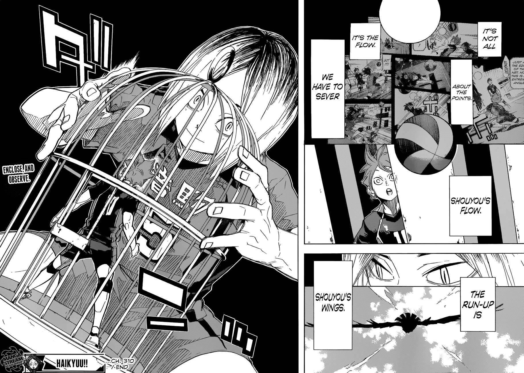 Haikyuu!! chapter 310 page 17