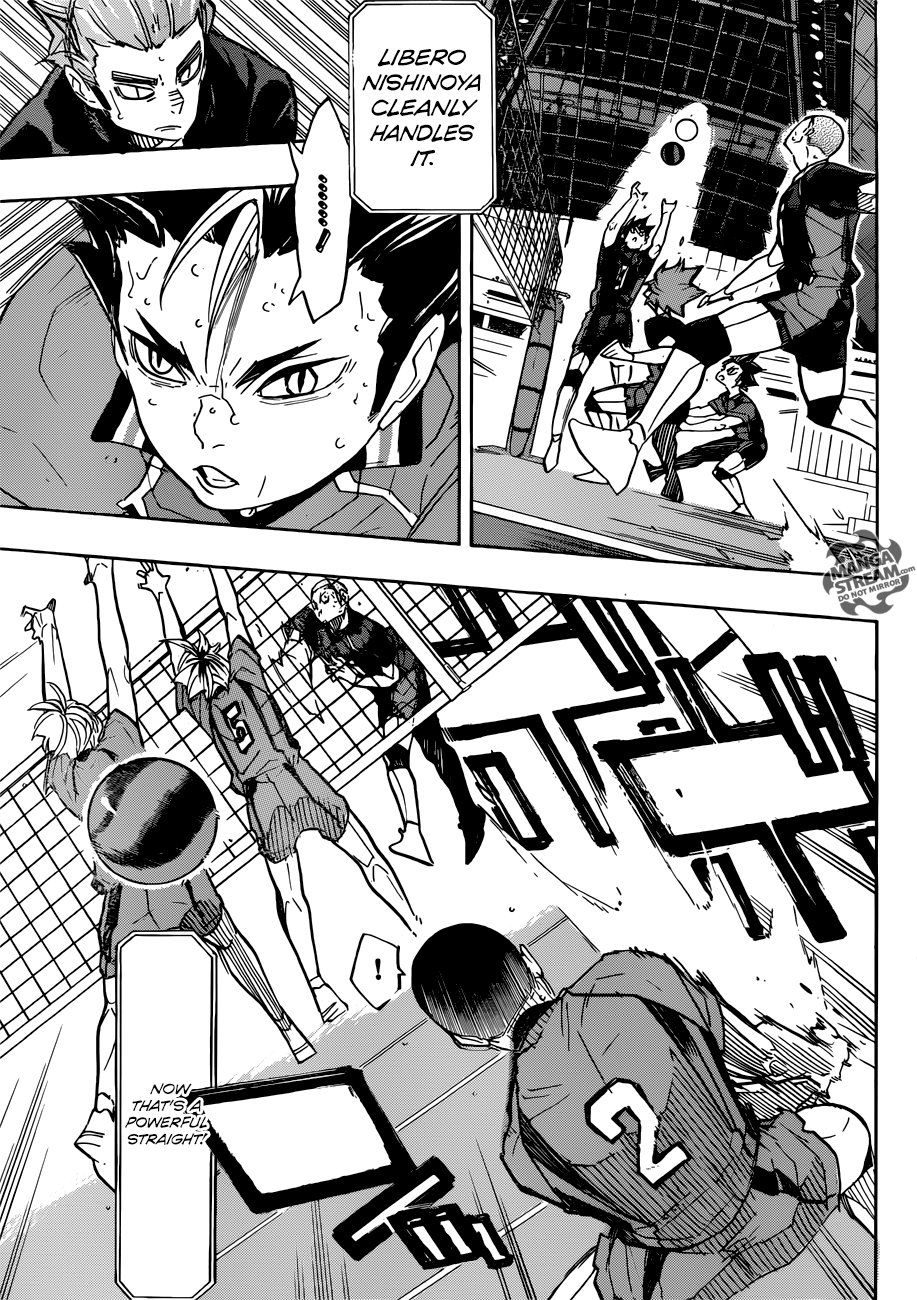 Haikyuu!! chapter 310 page 3