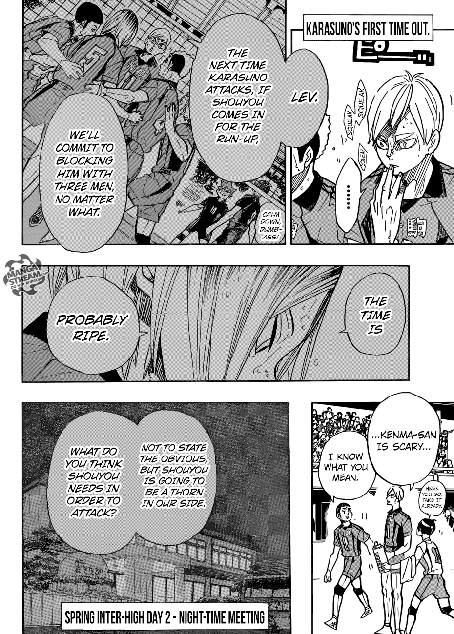 Haikyuu!! chapter 310 page 9