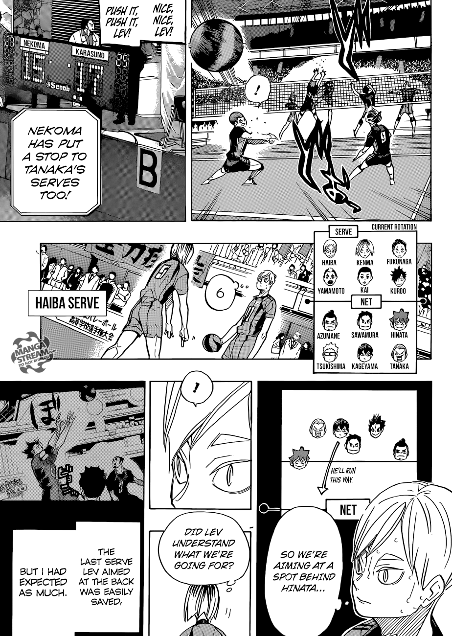 Haikyuu!! chapter 311 page 12