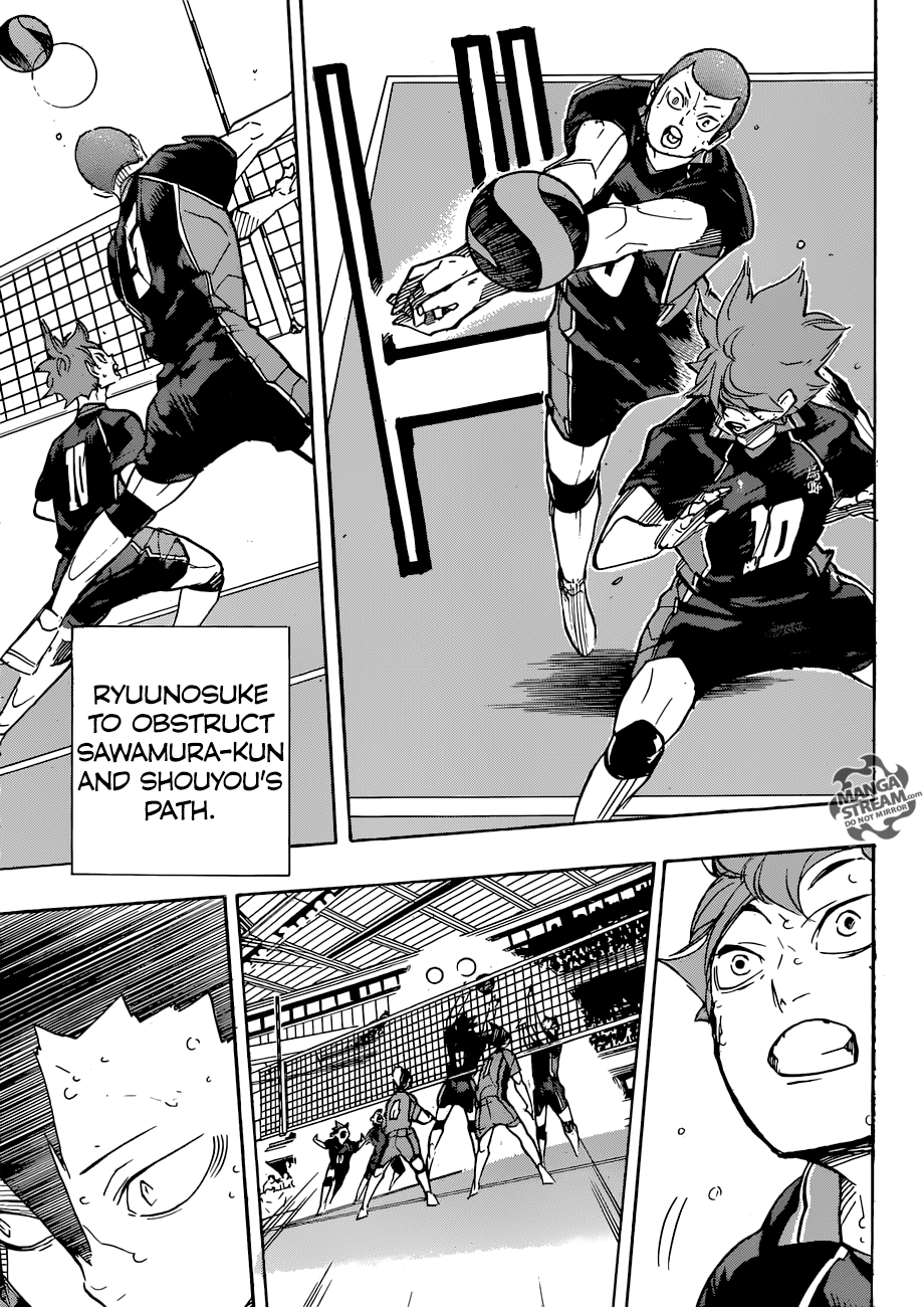 Haikyuu!! chapter 311 page 14