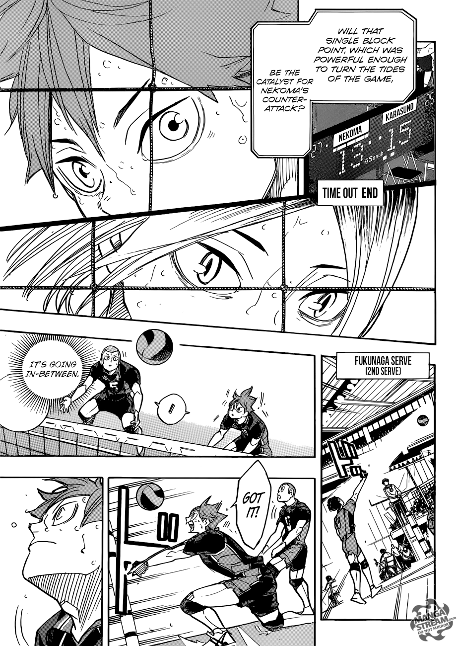 Haikyuu!! chapter 311 page 4