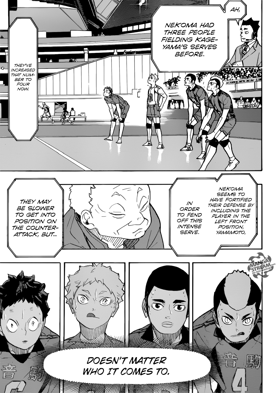 Haikyuu!! chapter 311 page 6