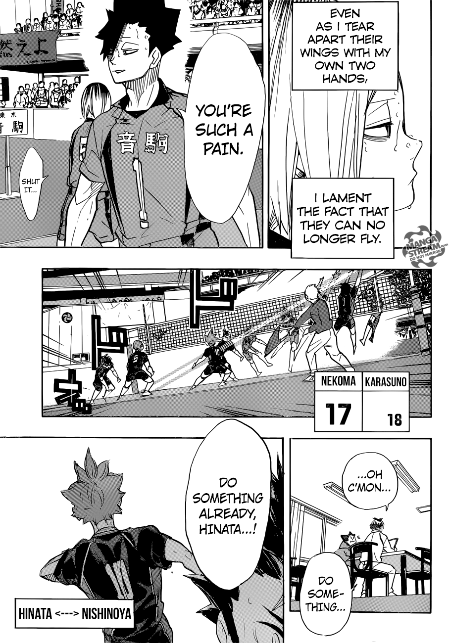 Haikyuu!! chapter 312 page 3