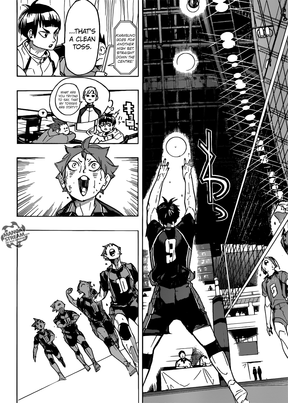 Haikyuu!! chapter 315 page 10