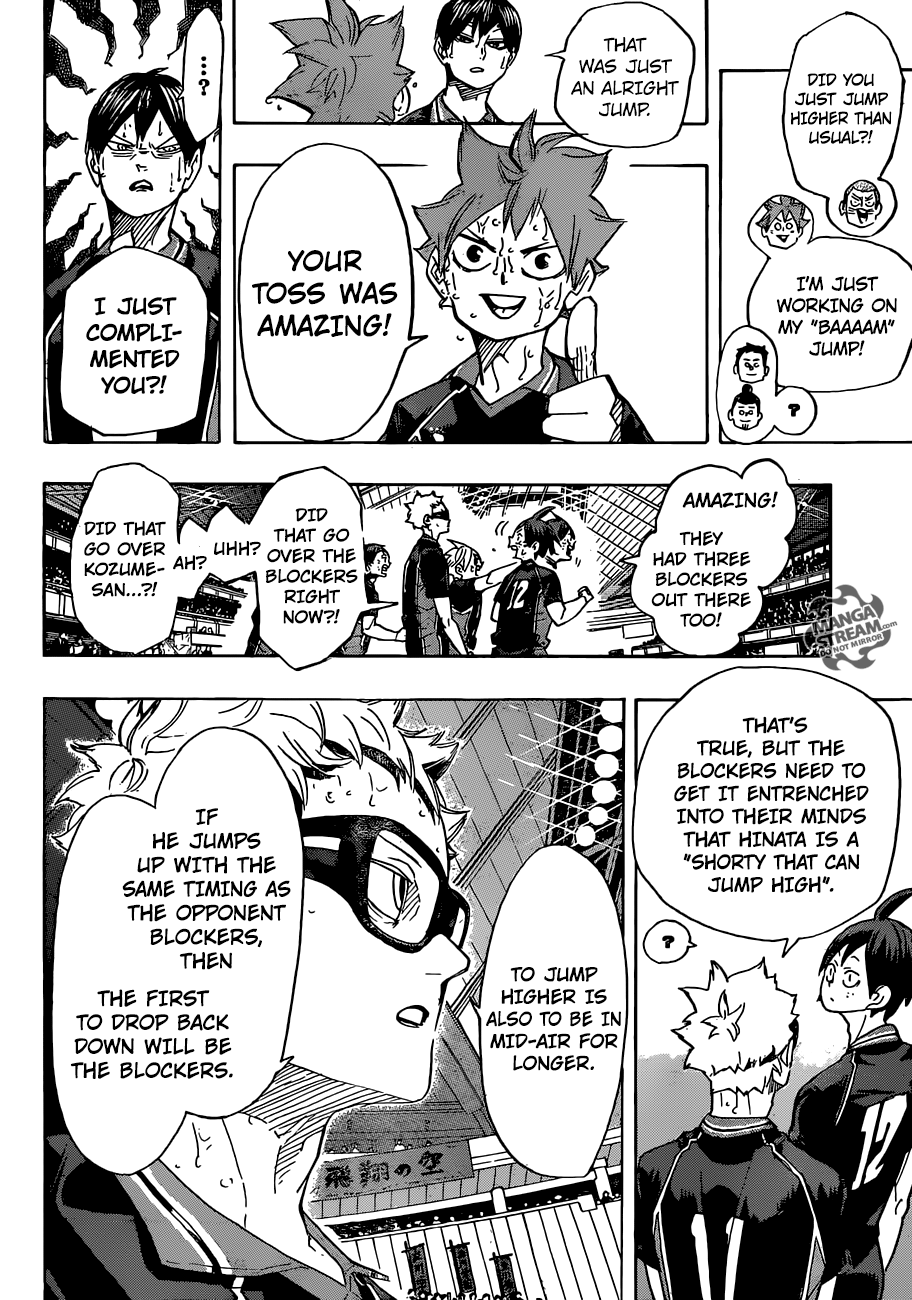 Haikyuu!! chapter 315 page 13