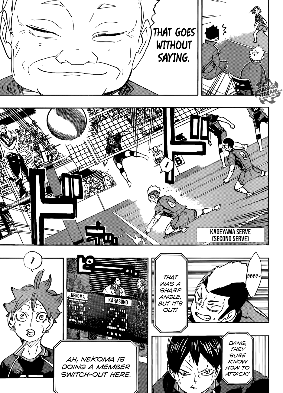 Haikyuu!! chapter 315 page 16