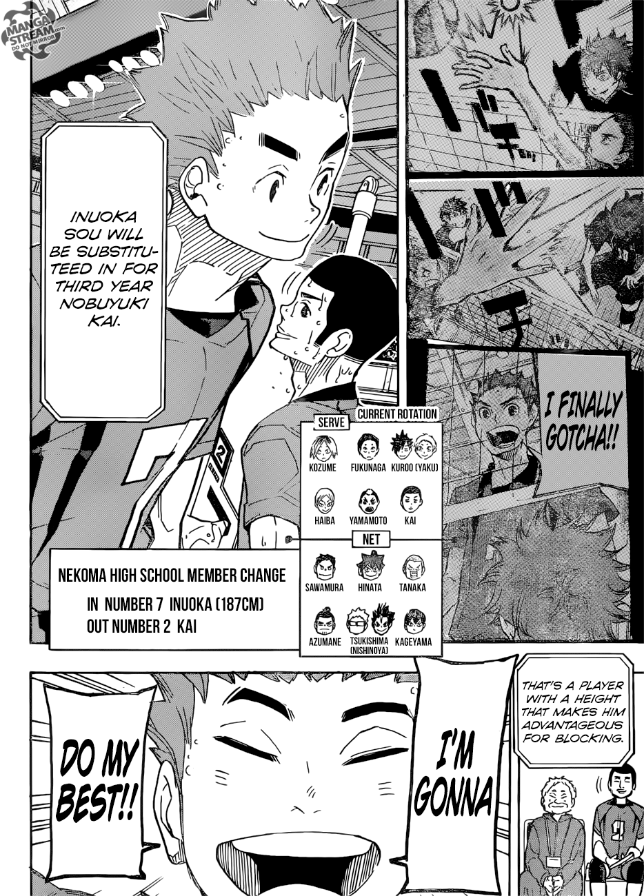 Haikyuu!! chapter 315 page 17