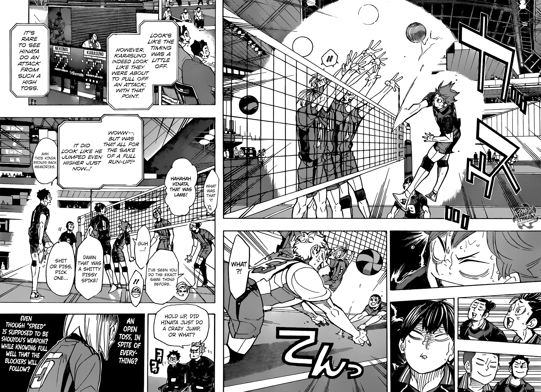 Haikyuu!! chapter 315 page 3