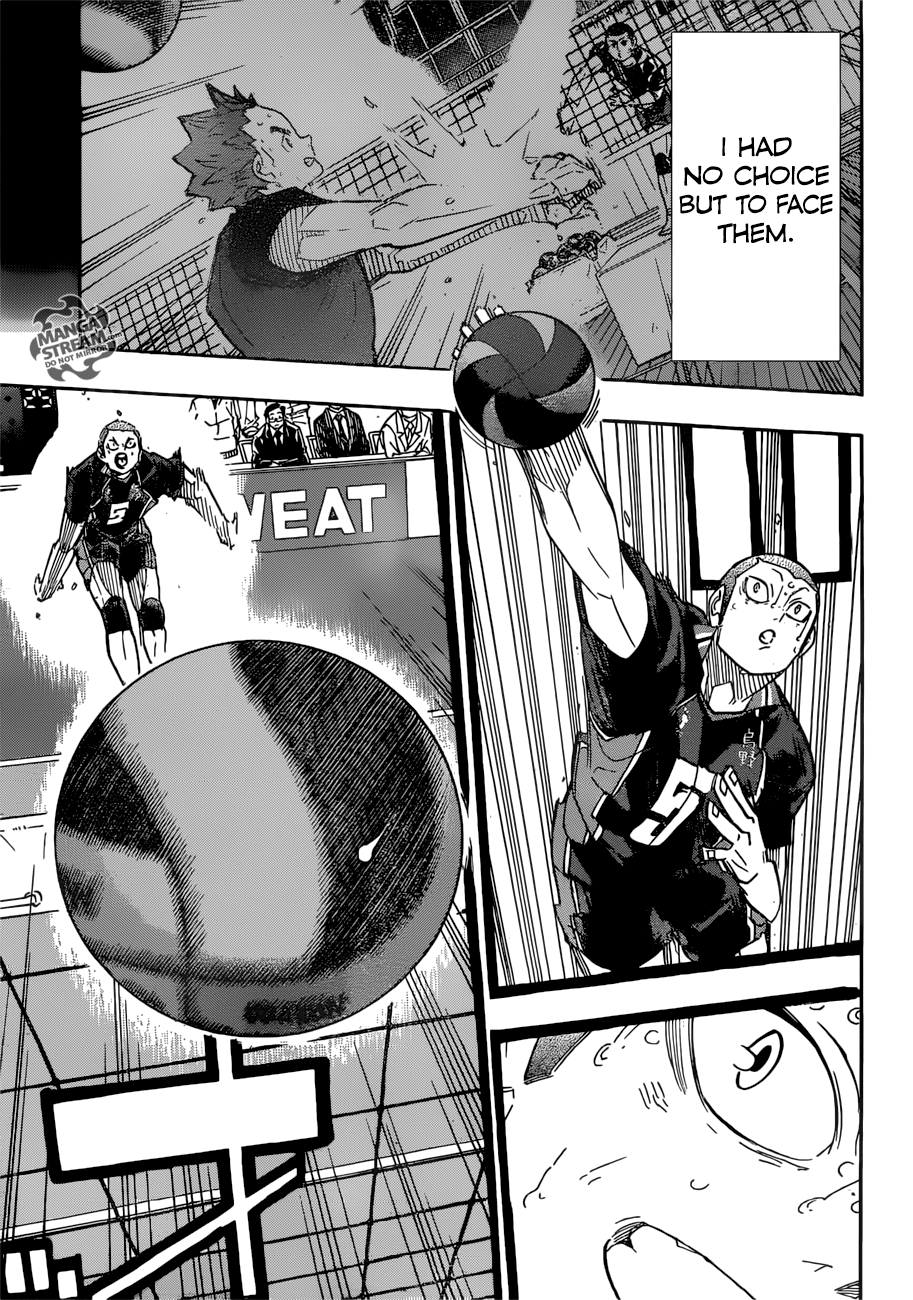 Haikyuu!! chapter 316 page 15