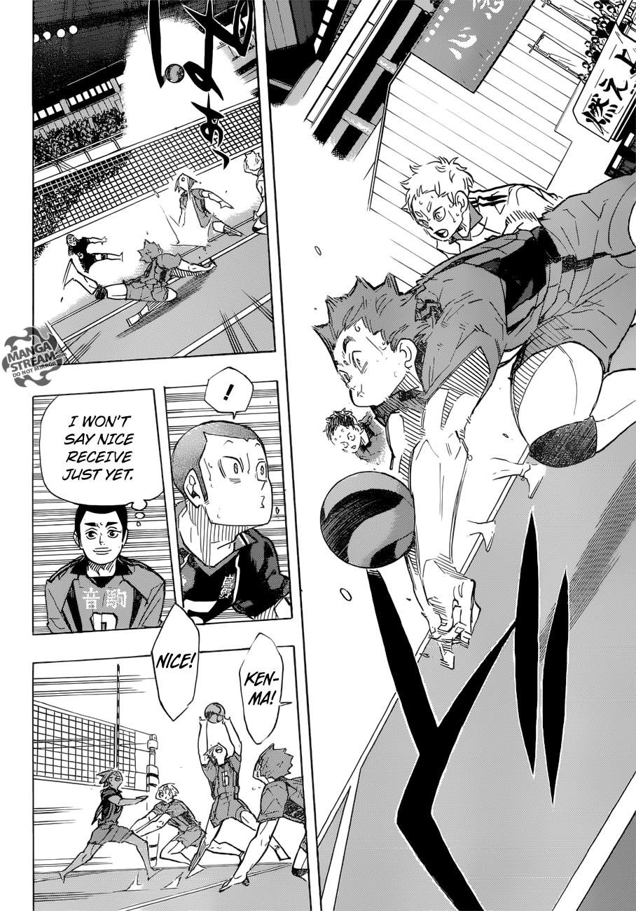 Haikyuu!! chapter 316 page 16