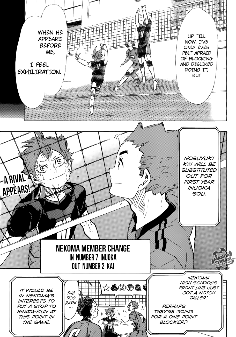 Haikyuu!! chapter 316 page 3