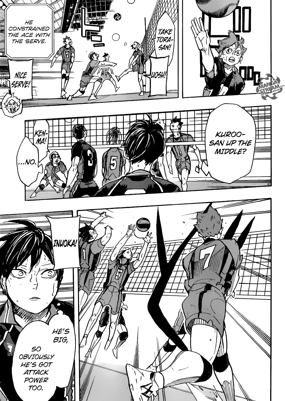 Haikyuu!! chapter 317 page 11