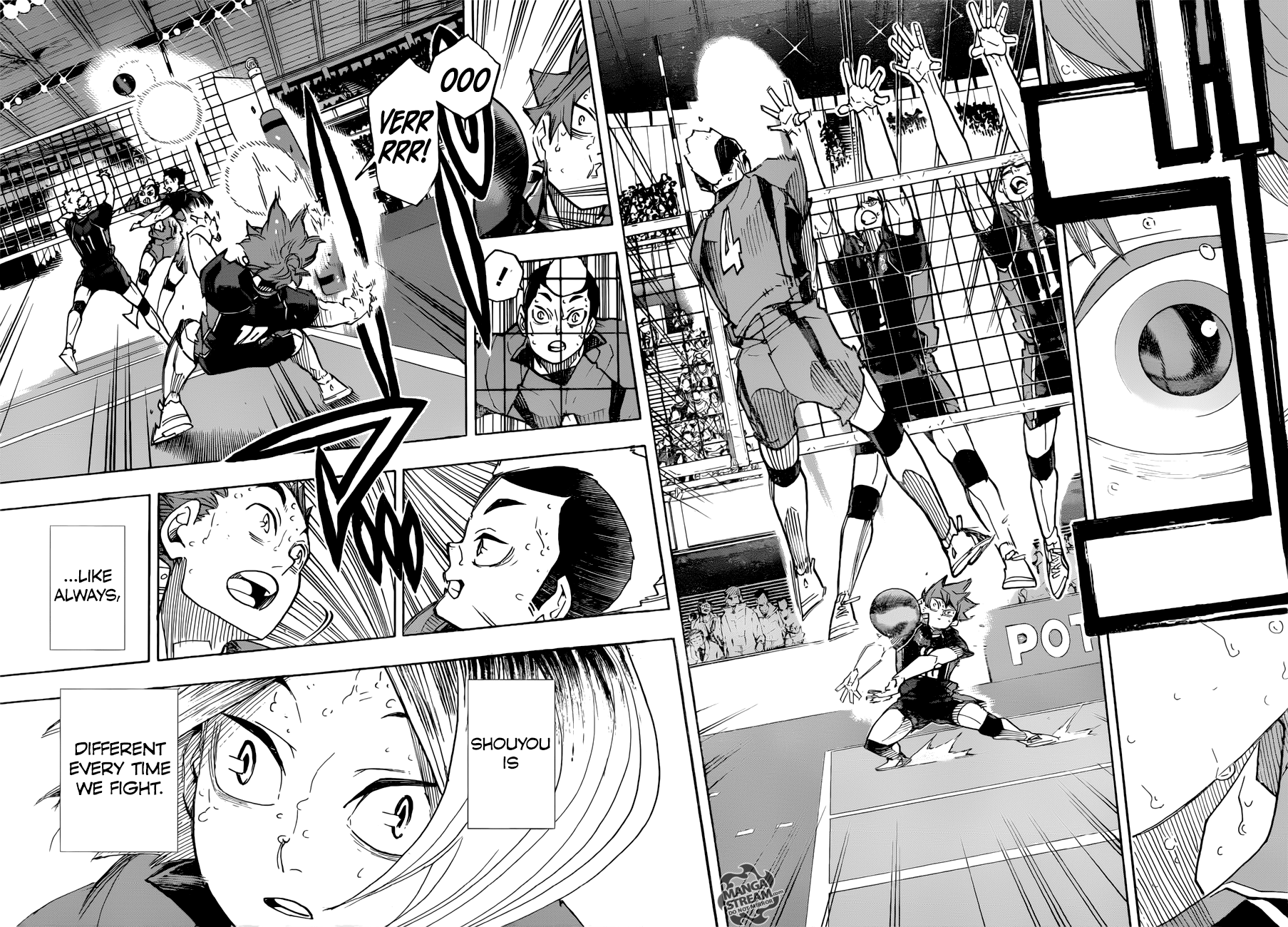 Haikyuu!! chapter 317 page 16