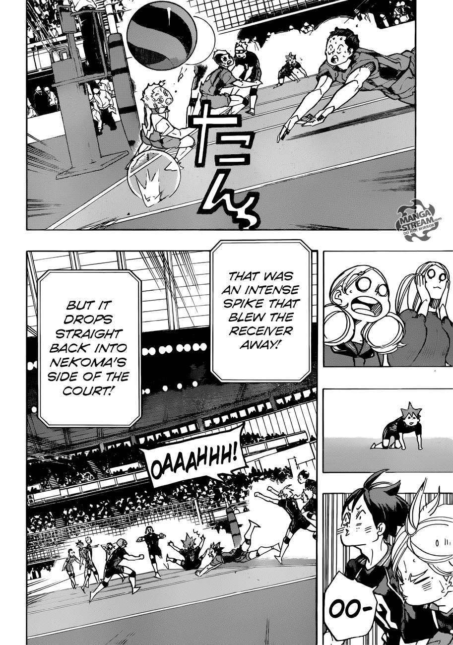 Haikyuu!! chapter 317 page 17