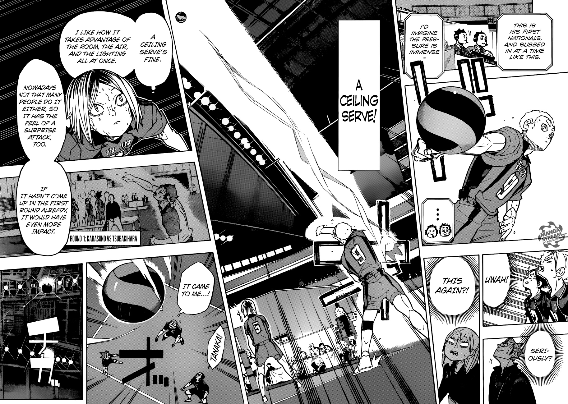 Haikyuu!! chapter 317 page 3