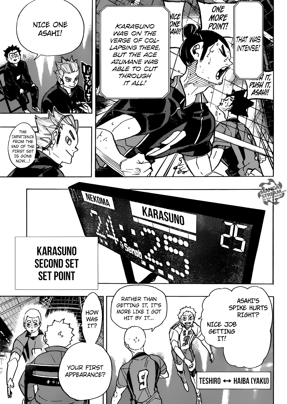 Haikyuu!! chapter 317 page 9