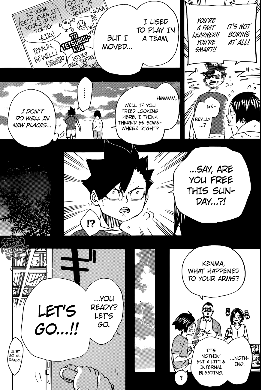 Haikyuu!! chapter 318 page 10