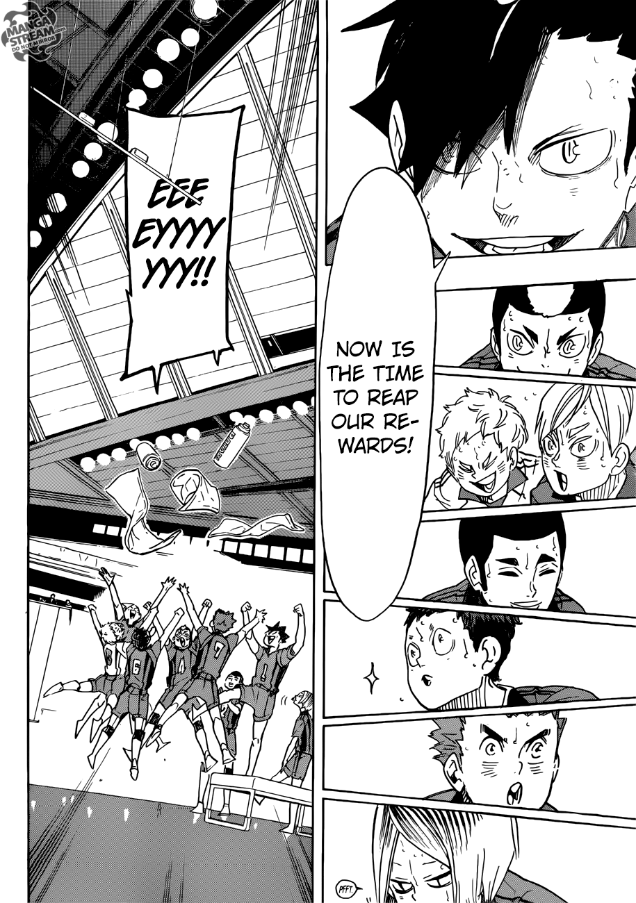 Haikyuu!! chapter 318 page 19