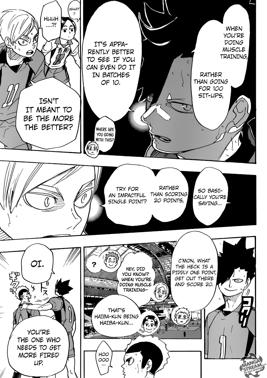 Haikyuu!! chapter 318 page 4