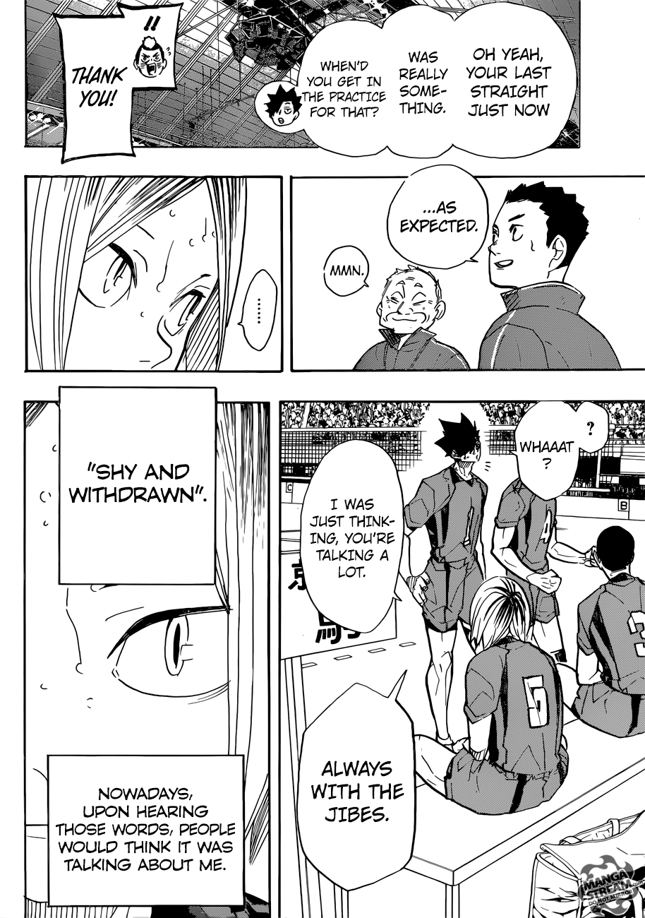 Haikyuu!! chapter 318 page 5