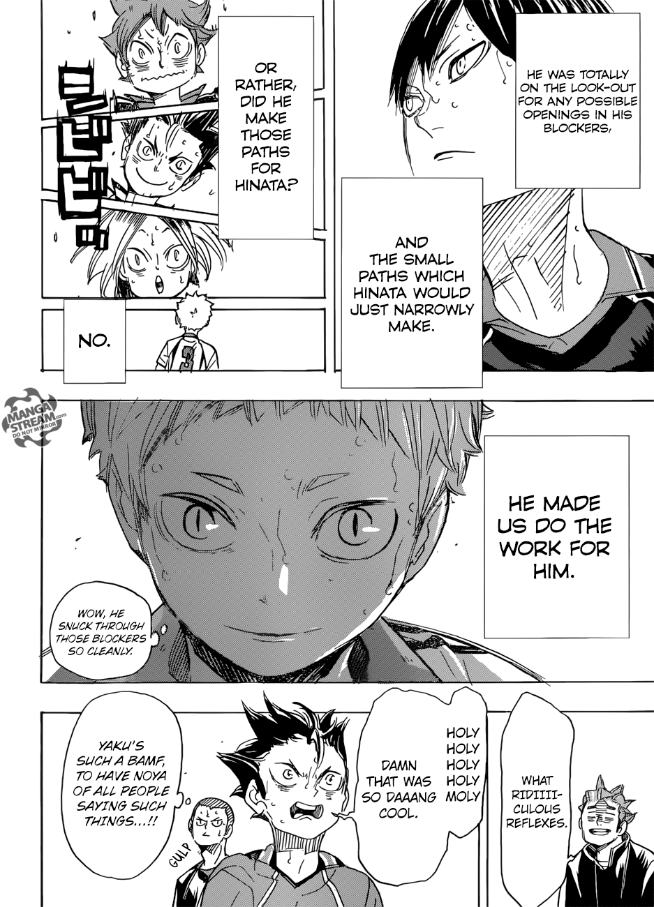 Haikyuu!! chapter 319 page 13
