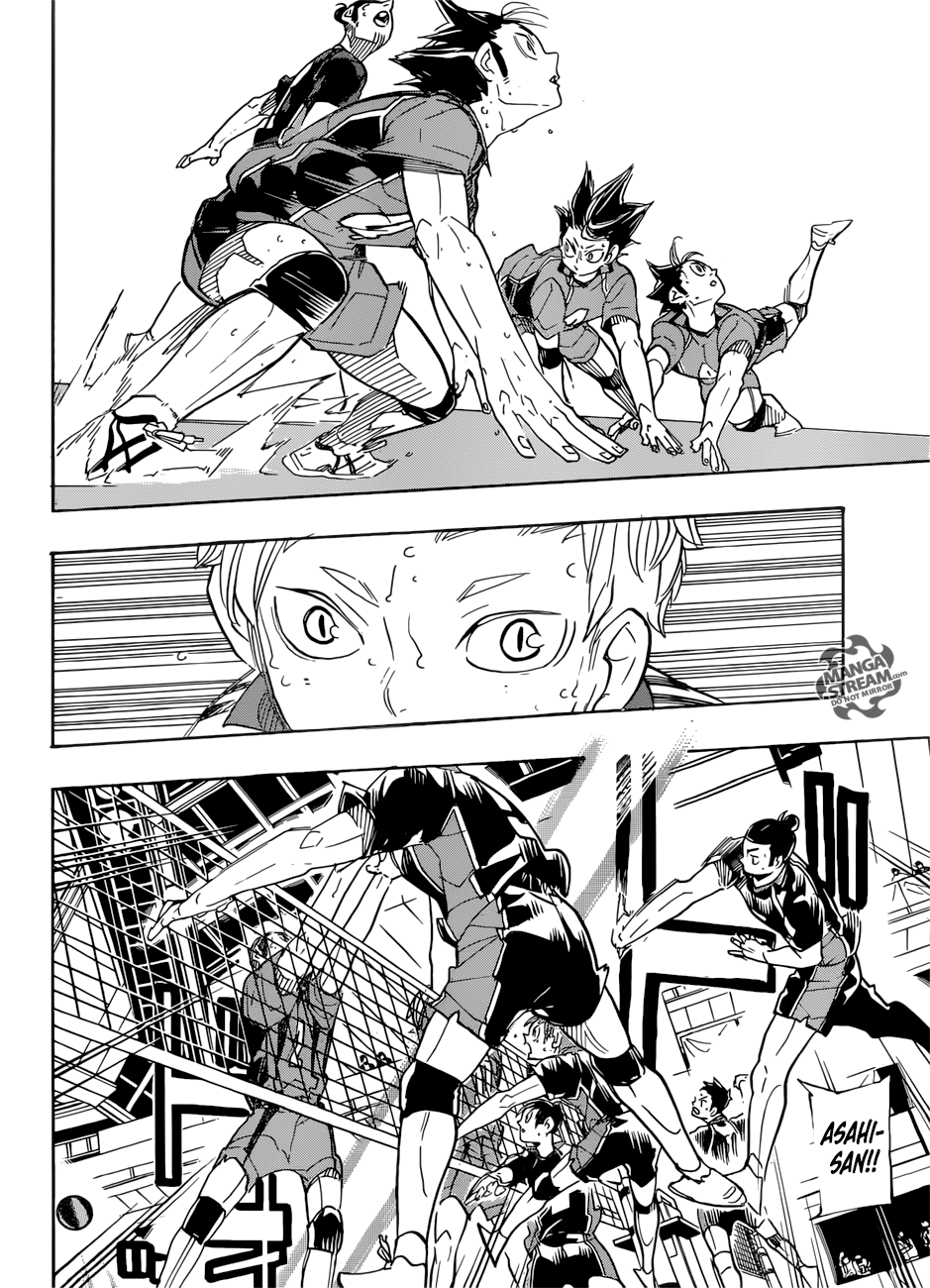 Haikyuu!! chapter 319 page 15