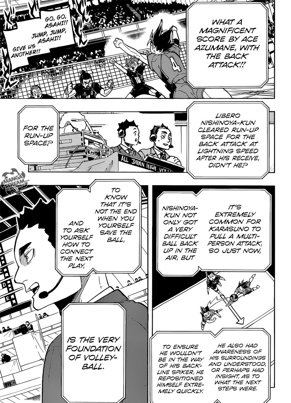 Haikyuu!! chapter 319 page 16