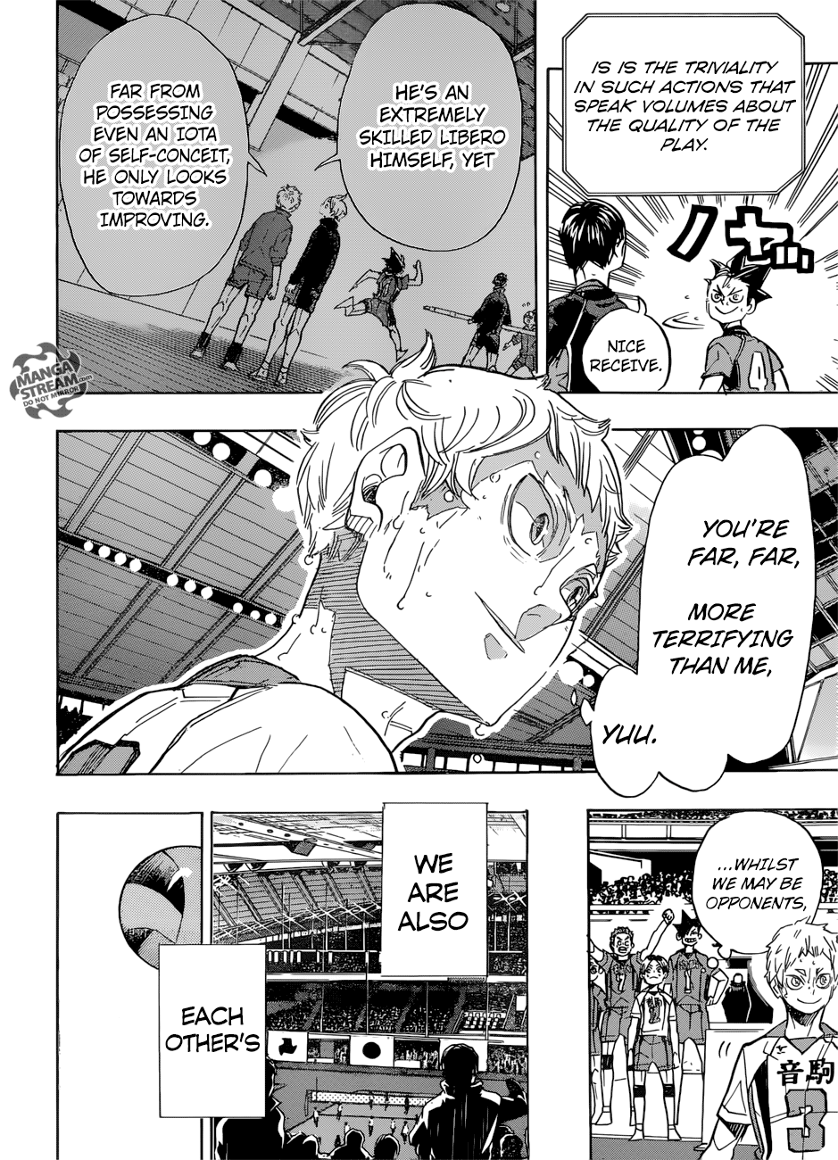 Haikyuu!! chapter 319 page 17