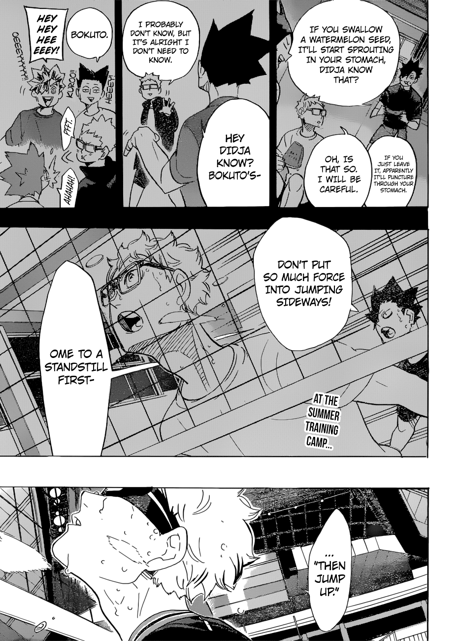 Haikyuu!! chapter 320 page 1
