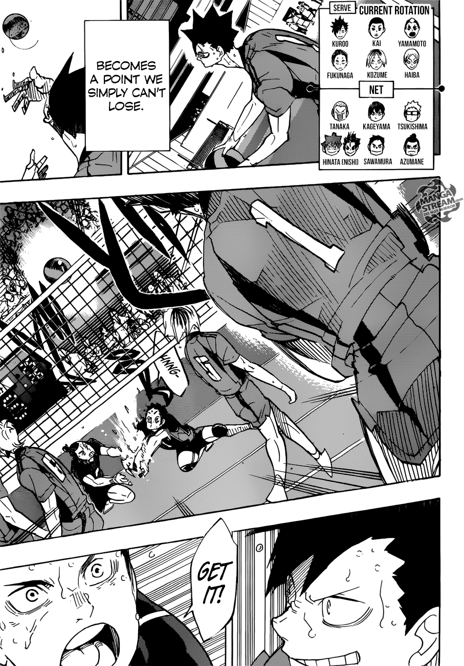 Haikyuu!! chapter 320 page 11