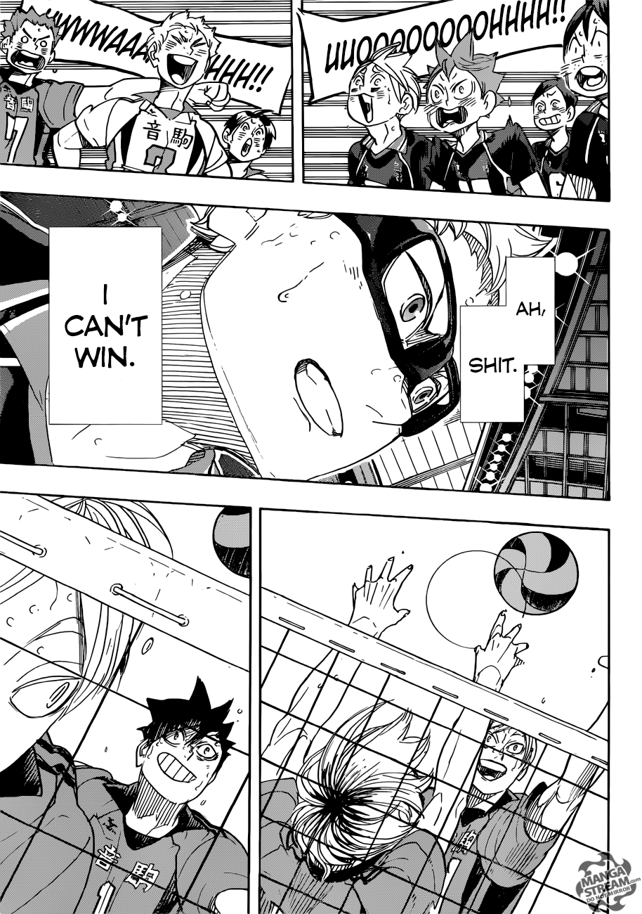Haikyuu!! chapter 320 page 14