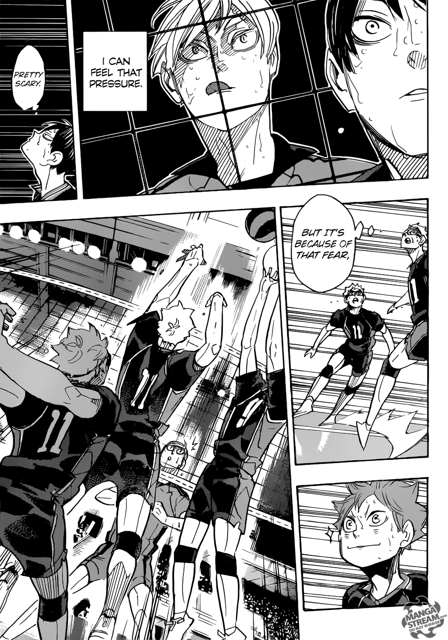 Haikyuu!! chapter 320 page 16