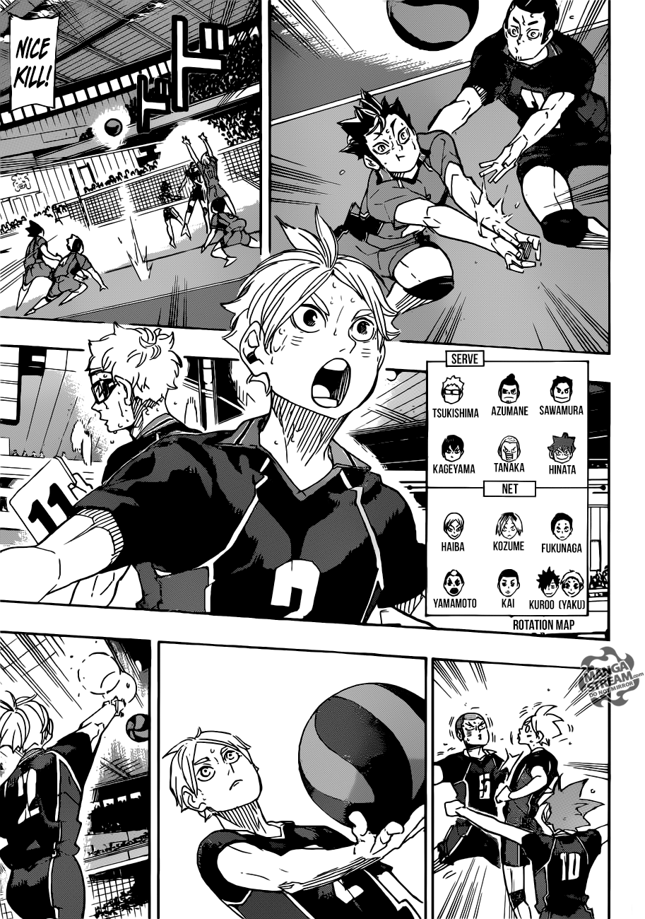 Haikyuu!! chapter 321 page 12