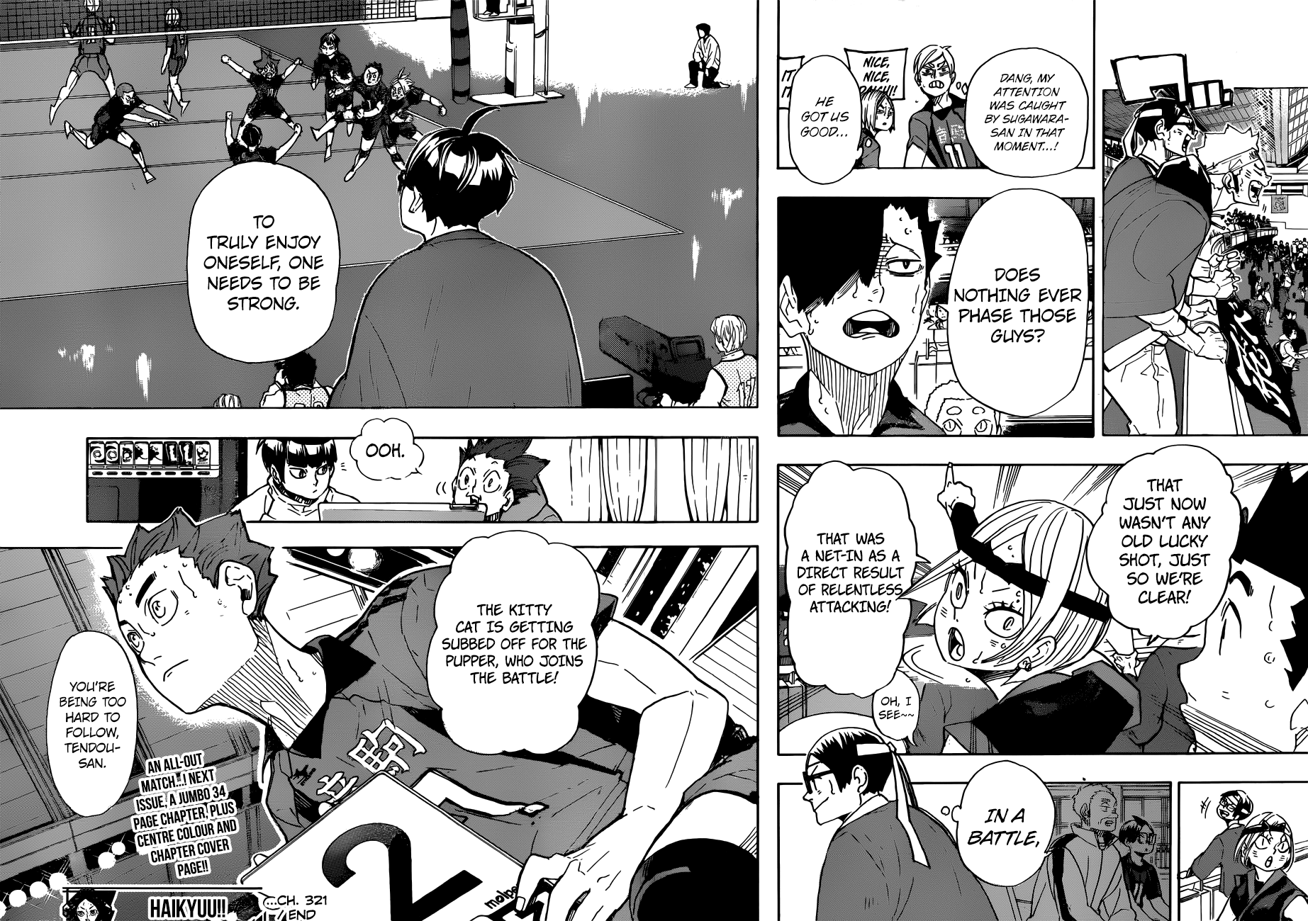 Haikyuu!! chapter 321 page 17