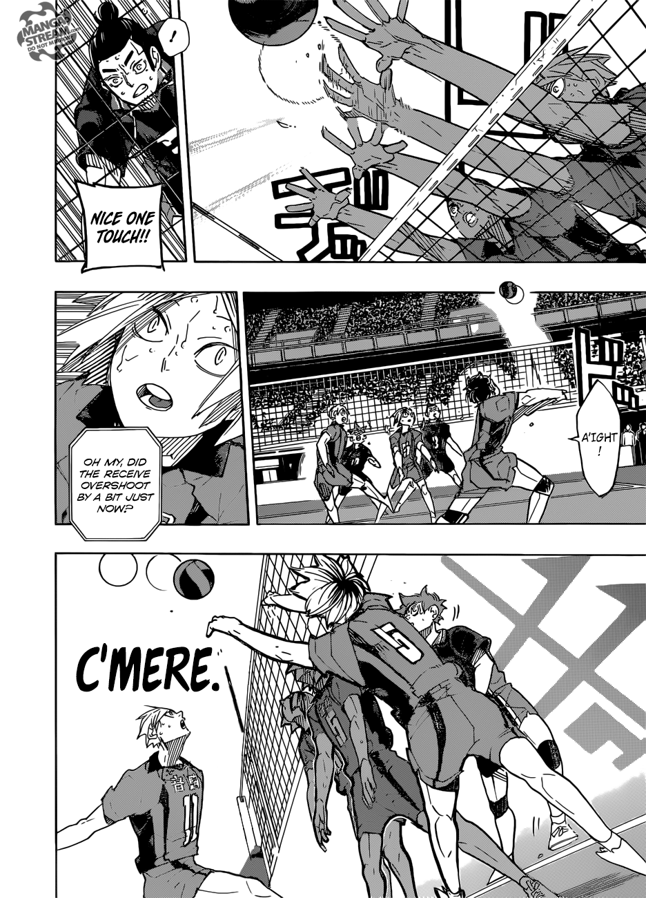 Haikyuu!! chapter 321 page 5