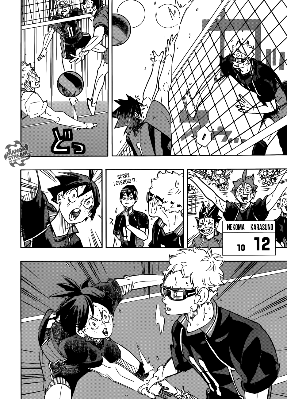 Haikyuu!! chapter 321 page 9