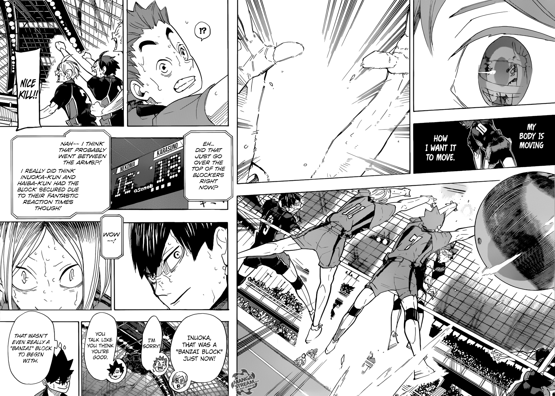 Haikyuu!! chapter 322 page 10