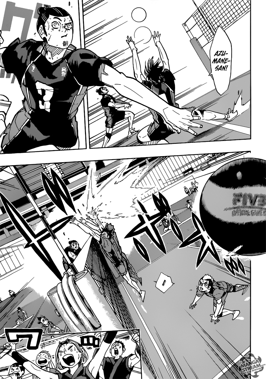 Haikyuu!! chapter 322 page 16