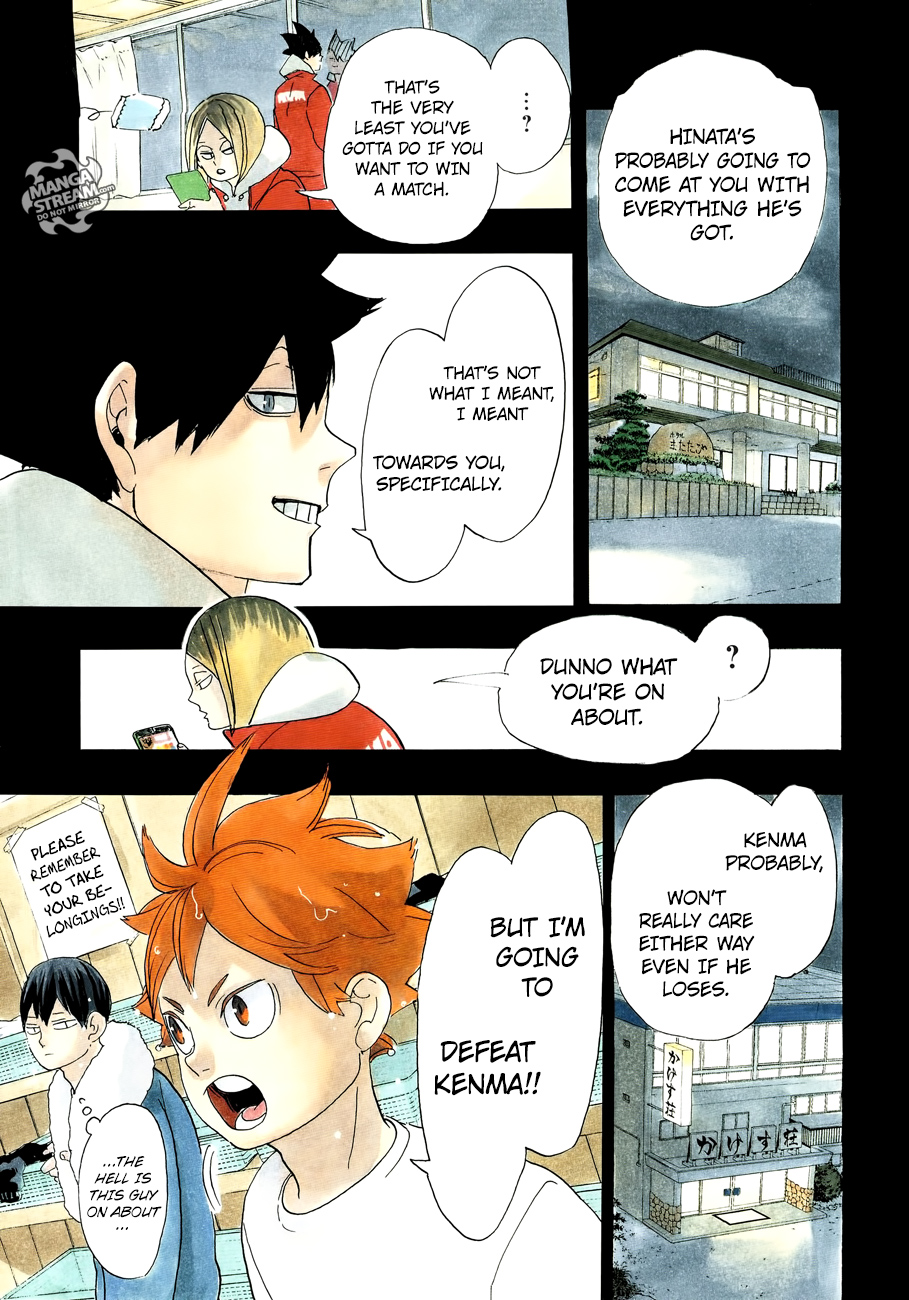 Haikyuu!! chapter 322 page 2