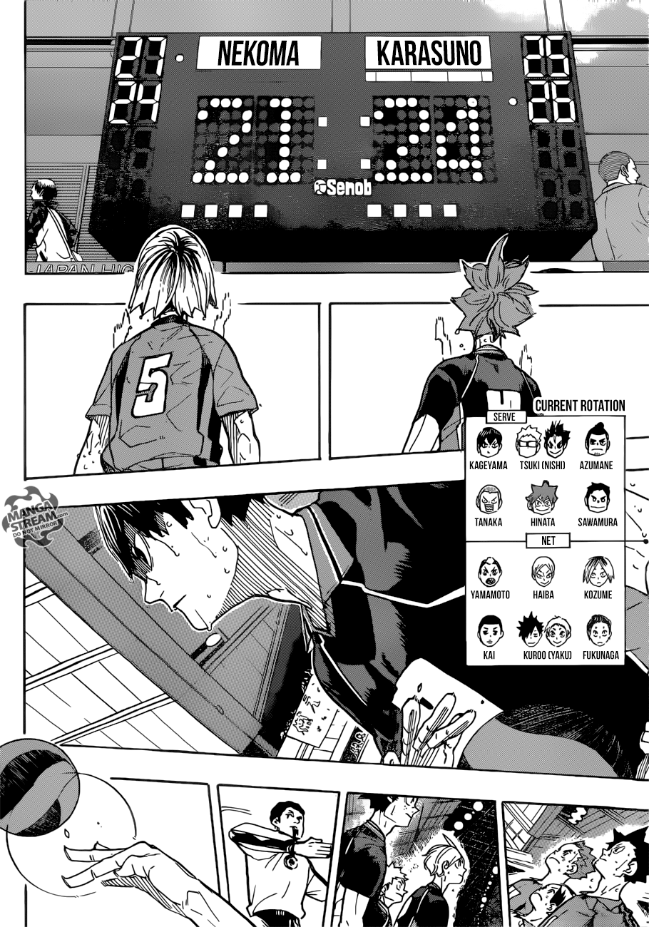 Haikyuu!! chapter 323 page 14