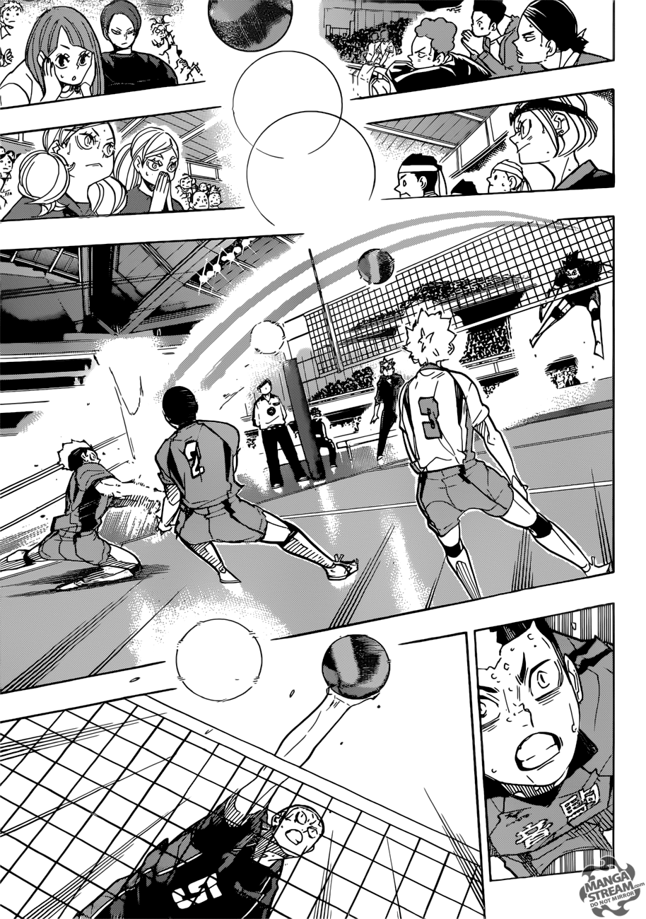 Haikyuu!! chapter 323 page 15