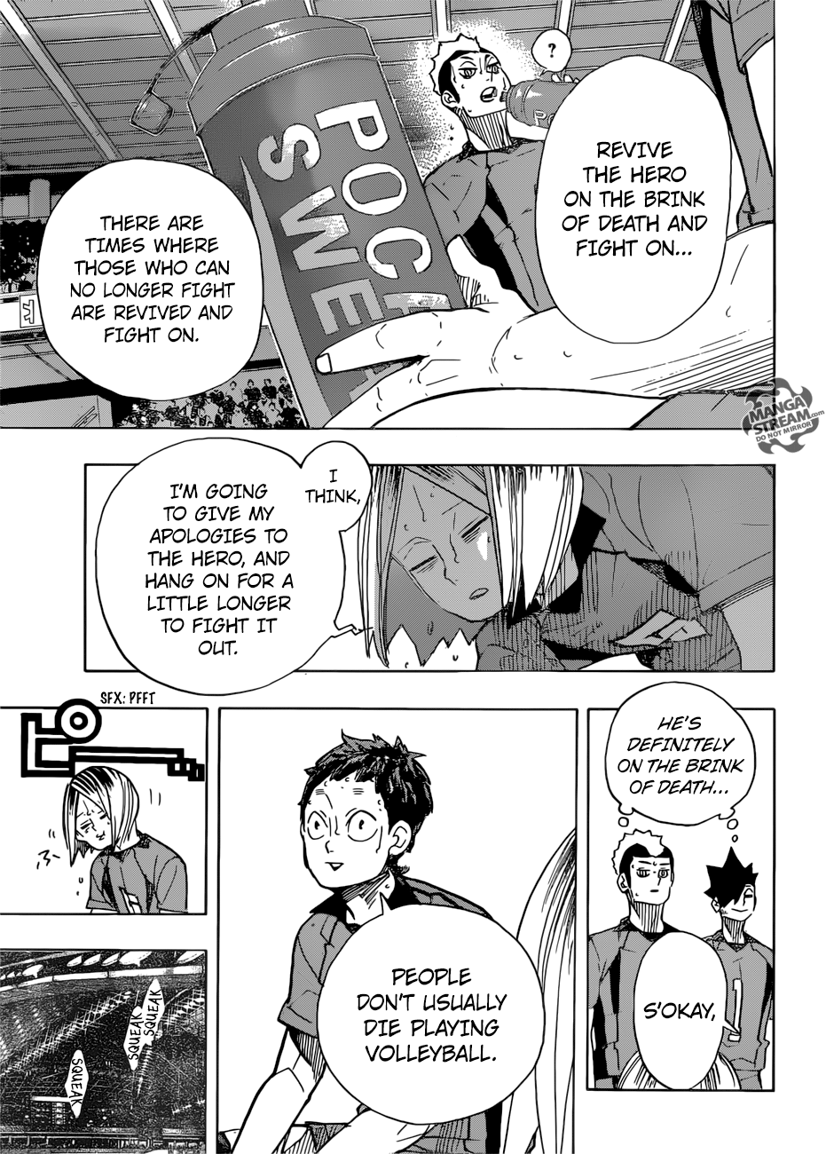 Haikyuu!! chapter 323 page 5