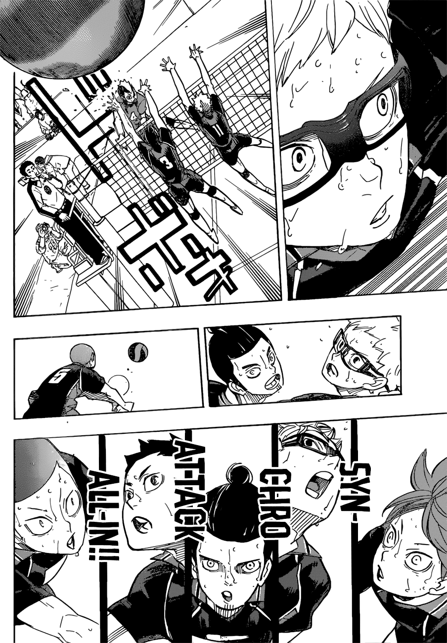 Haikyuu!! chapter 323 page 6