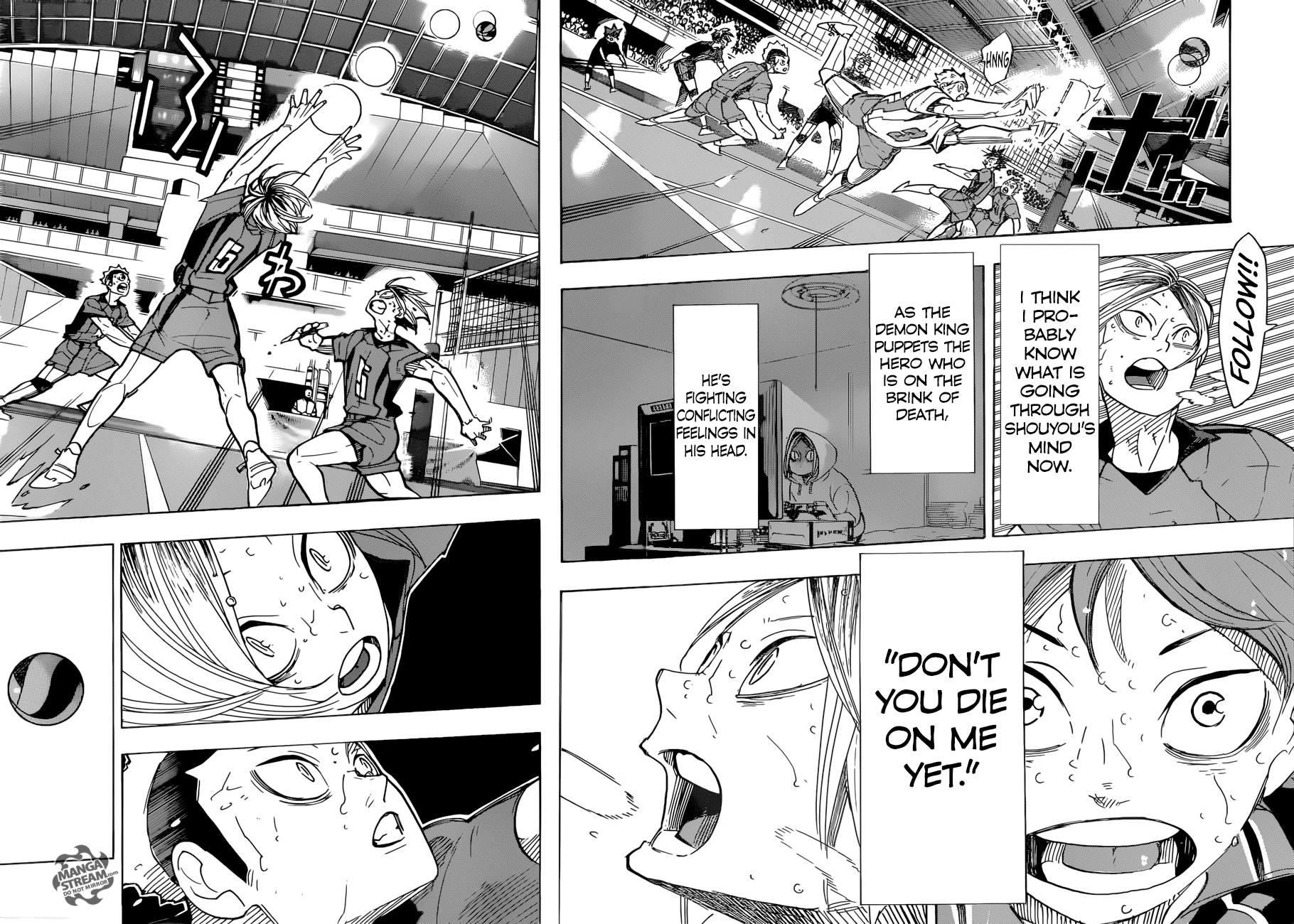 Haikyuu!! chapter 323 page 8